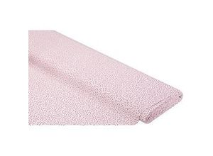 4058896325222 - Baumwollstoff Mini-Pünktchen Mona beere rosa grau