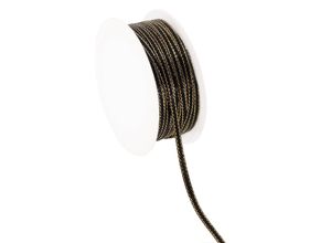 4058896331254 - Satinband schwarz-gold 3 mm 20 m