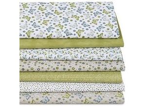 4058896340164 - Patchwork- und Quiltpaket Greenery grün-color