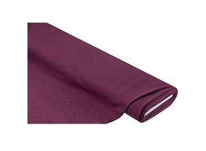 4058896343752 - Sweatstoff Basic mit gerauter Innenseite aubergine