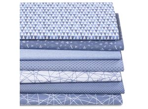 4058896345350 - Patchwork- und Quiltpaket Jeans blau-color