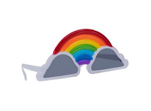 4058896348900 - Brille Regenbogen mit Wolke