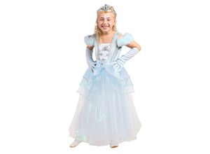 4058896350354 - Kinderkostüm Prinzessin Eisglanz blau