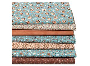 4058896357063 - Patchwork- und Quiltpaket Happy Owls Mona braun-color