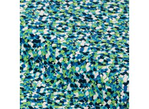 4058896358268 - Viskose-Blusenstoff   Javanaise Abstrakt blau-color