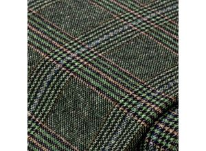 4058896359838 - Woll-Tweed Karo grün-color