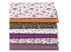 4058896361404 - Patchwork- und Quiltpaket Digitaldruck Herbstimpressionen weiß-color