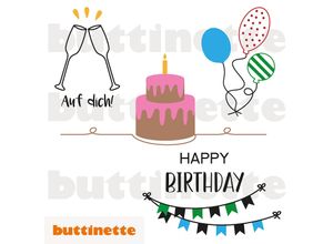 4058896363156 - Plotterdatei Geburtstag