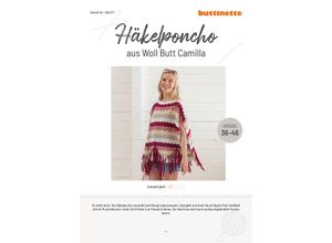 4058896363989 - Häkelanleitung - Poncho aus Woll Butt Camilla