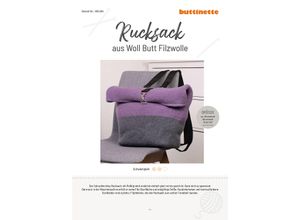 4058896364054 - Strickanleitung - Rucksack aus Woll Butt Filzwolle