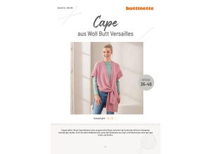 4058896364061 - Strickanleitung - Cape aus Woll Butt Versailles