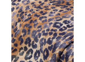 4058896368083 - Musselin Doppel-Gaze Leo-Print braun-color