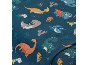 4058896372233 - Baumwoll-Jersey-Digitaldruck „Dinos“ mit Elasthan blau-color