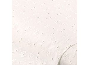 4058896372721 - Baumwoll-Batist Ranke mit Lochstickerei weiß