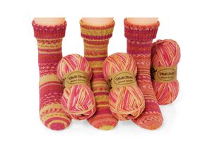4058896379515 - Sockenwollpaket Miami Sunset 300 g 4058896379515 - Sockenwollpaket Miami Sunset 300 g