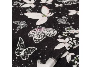 4058896380849 - Viskose-Jersey Schmetterling schwarz-color