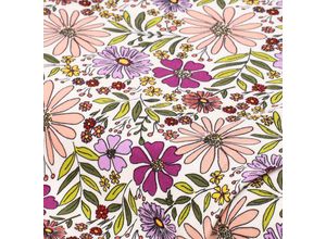 4058896381099 - Baumwoll-Jersey „Blumen“ mit Elasthan rosé lila