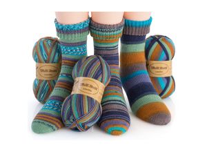 4058896382959 - Sockenwollpaket Lesotho 300 g