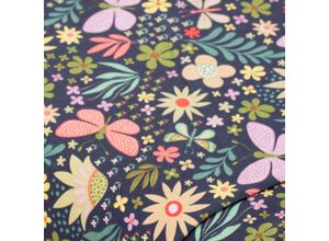 4058896387954 - Baumwoll-Jersey „Schmetterling“ mit Elasthan blau-color