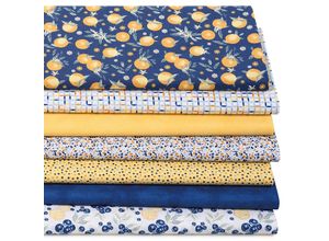 4058896389163 - Patchwork- und Quiltpaket Terrazzo Früchte gelb-color