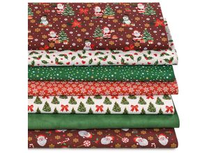 4058896389668 - Patchwork- und Quiltpaket X-Mas Tradition rot-color