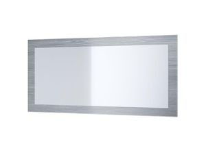 4058905015861 - Wandspiegel Rechteckiger Spiegel Lima V1 89 cm für Flur Garderobe Wohnzimmer - Avola-Anthrazit - Avola-Anthrazit - Vladon