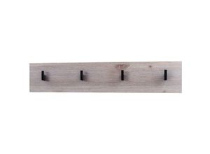 4058905069734 - Wandgarderobe Garderobenleiste Wandpaneel Linea V2 - Hochglanz oder Naturtöne - Eiche Nordic - Eiche Nordic - Vladon