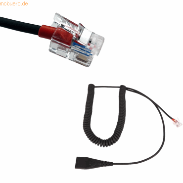 4058906129338 - Headset-Anschlusskabel RJ geeignet für Yealink Snom Grandstrea