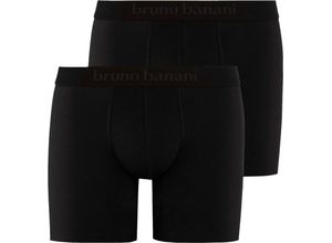 4058940193203 - bruno banani Long Life 20 Pants 2er-Pack langes Design für Herren schwarz L