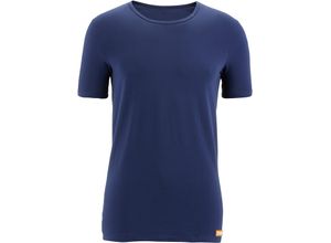 4058940270270 - bruno banani Warm Up Unterhemd atmungsaktiv leicht für Herren blau L