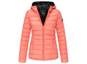 4059072316935 - MARIKOO Damen modische Steppjacke Übergangsjacke mit großer Kapuze Lucy