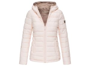 4059072317000 - MARIKOO Damen modische Steppjacke Übergangsjacke mit großer Kapuze Lucy