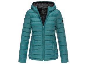 4059072317055 - MARIKOO Damen modische Steppjacke Übergangsjacke mit großer Kapuze Lucy