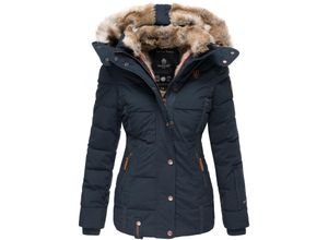 4059072318069 - MARIKOO Damen Stylischer Winterjacke Steppjacke Mit Großer Kapuze Nekoo