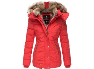 4059072318236 - MARIKOO Damen Stylischer Winterjacke Steppjacke Mit Großer Kapuze Nekoo