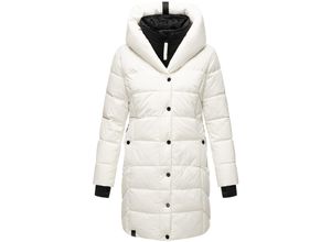 4059072414082 - NAVAHOO Damen Winter Steppmantel Stepp Jacke Mantel Parka mit Kapuze Knutschilein