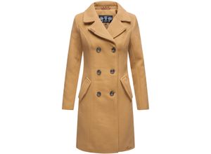 4059072415317 - MARIKOO Damen Edler Wintermantel Trenchcoat in Wollmantel-Optik Nanakoo