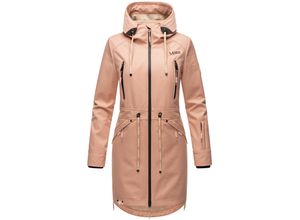 4059072416505 - MARIKOO Damen Softshelljacke Funktionsjacke mit warmen Teddyfleece & Kapuze Racquellee