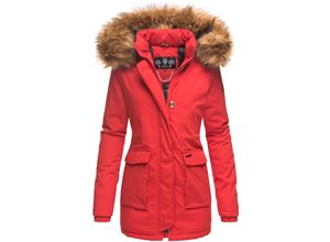 4059072417120 - NAVAHOO Damen Edler Wintermantel Parka mit edlem Fellimitat Schneeengel Princess