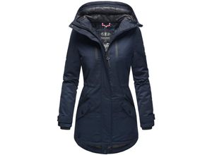 4059072421660 - NAVAHOO Damen sportlicher Wintermantel Winter Kurzmantel mit Kapuze Avrille