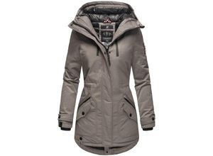 4059072421943 - NAVAHOO Damen sportlicher Wintermantel Winter Kurzmantel mit Kapuze Avrille