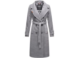 4059072422285 - NAVAHOO Damen edler Wintermantel Trenchcoat in Wollmantel-Optik Arnaa