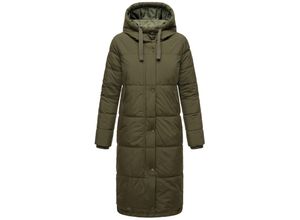 4059072422971 - MARIKOO Damen Winter Steppmantel Stepp Jacke Mantel Parka warm mit Kapuze Soranaa