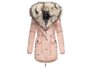 4059072423930 - NAVAHOO Damen Wintermantel Dicker Winterparka mit 2 Kunstpelz-Kapuzen Sweety