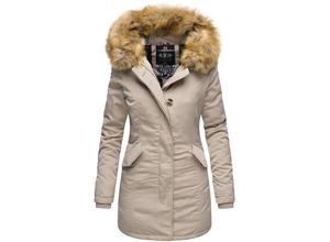 4059072426931 - MARIKOO Damen edler Wintermantel Parka mit Kunstfellkapuze Karmaa