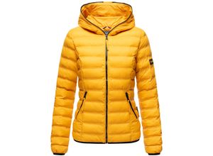 4059072430365 - NAVAHOO Damen Stylische Steppjacke Übergangsjacke mit Kapuze Neevia