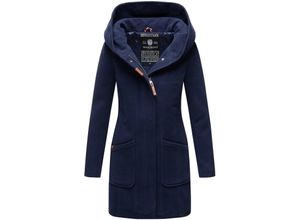 4059072430693 - MARIKOO Damen Hochwertiger Wintermantel Mantel Trenchcoat Mit Kapuze Maikoo