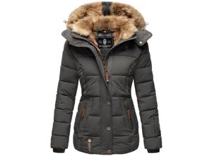 4059072431829 - MARIKOO Damen Stylischer Winterjacke Steppjacke Mit Großer Kapuze Nekoo