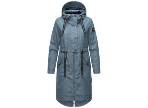 4059072432215 - NAVAHOO Damen Modischer Funktionsparka Übergangs Outdoorjacke mit Kapuze Josinaa