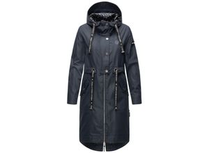 4059072432338 - NAVAHOO Damen Modischer Funktionsparka Übergangs Outdoorjacke mit Kapuze Josinaa